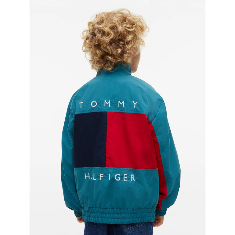 VESTE ENFANT TOMMY HILFIGER AVEC LOGO BRODÉ