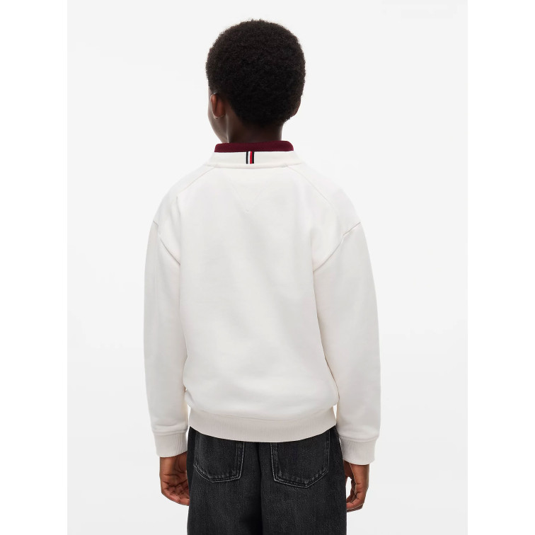 sweat-shirt garçon  tommy hilfiger brand love crew