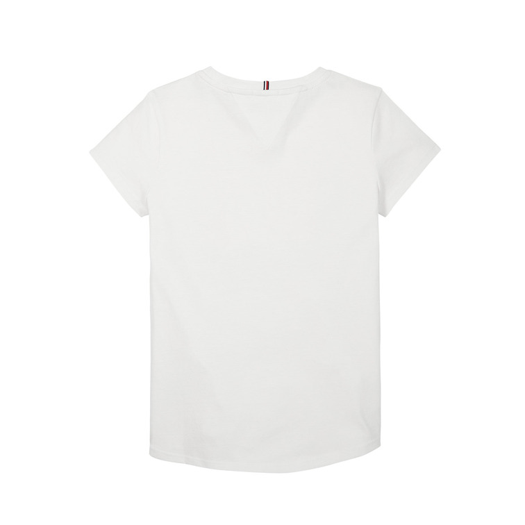 t-shirt fille  th flag flip sequins tee s/s