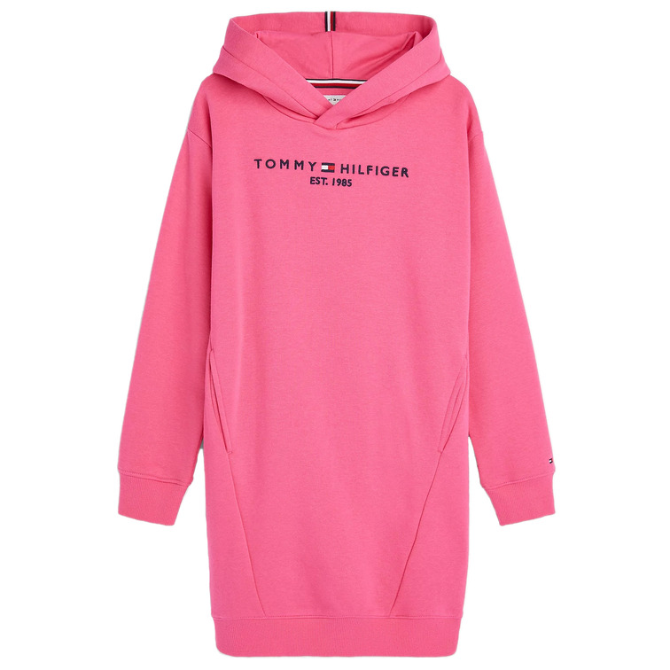 robe fille  th essential hoodie sweat dress l