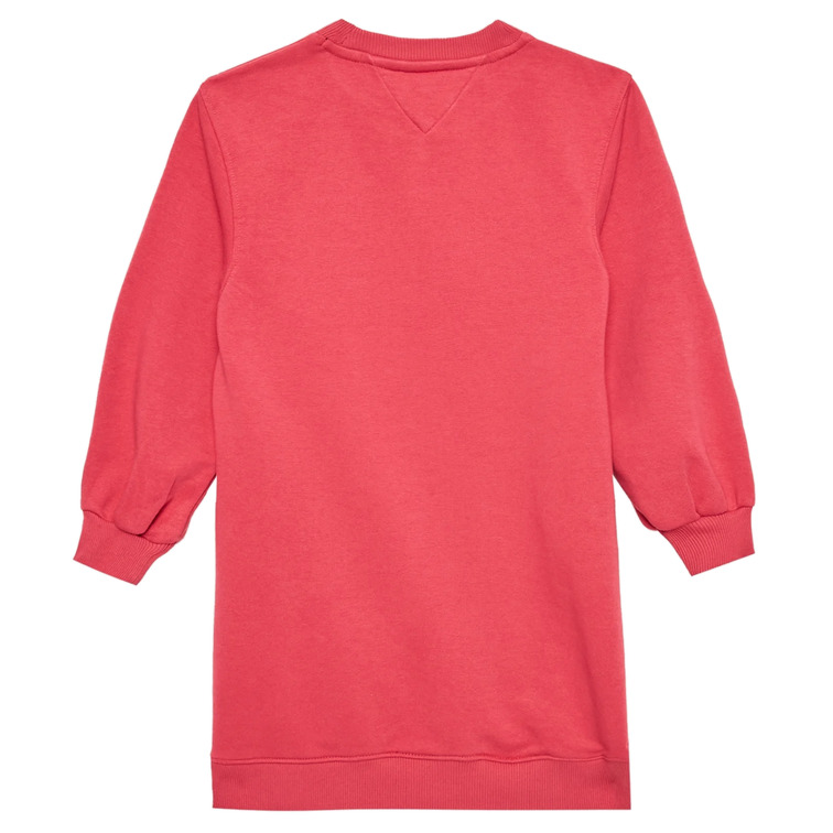 robe fille  th tommy graphic sweat dress l/s