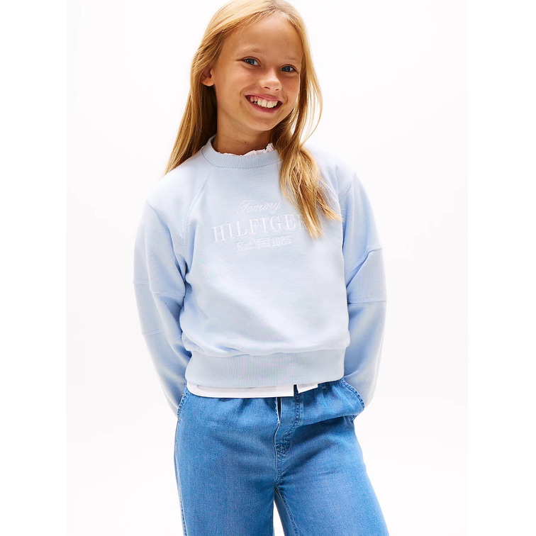 fille tommy script cn sweatshirt c1o