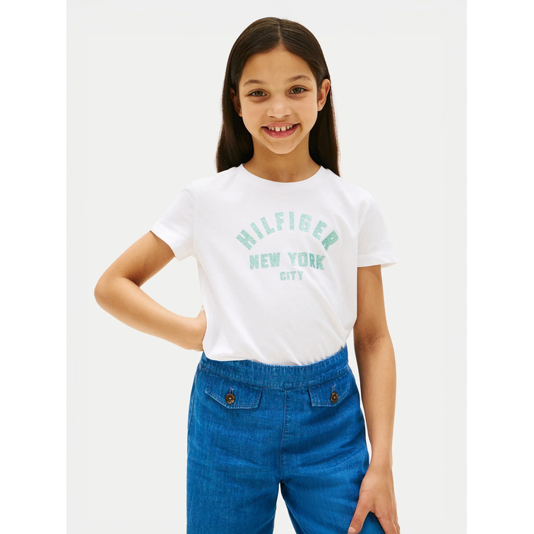 fille hilfiger graphic t-shirt ybr
