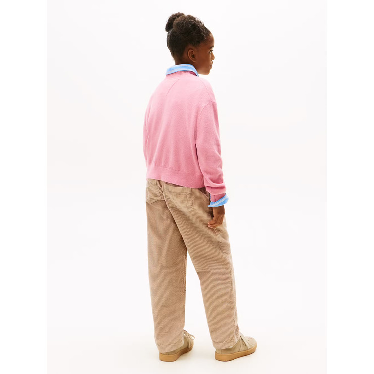 fille heart jacquard sweater thc