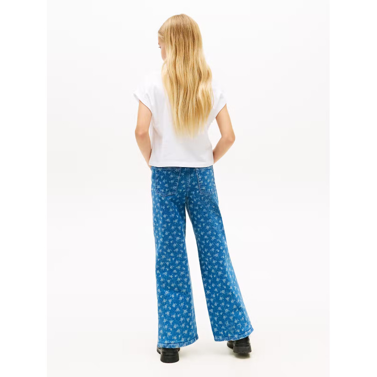 fille tommy puff flower tee ss ybr