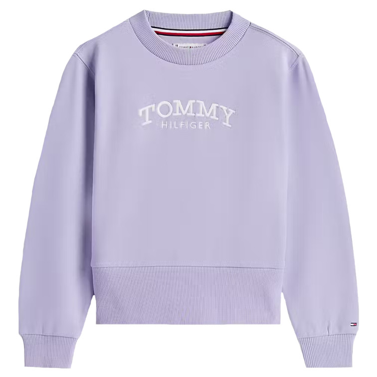 fille high rib hem crew neck c5u