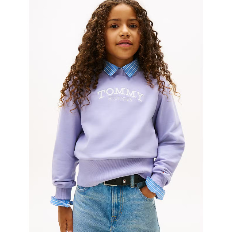 fille high rib hem crew neck c5u