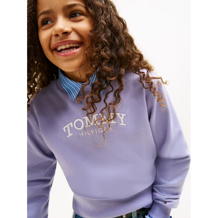 fille high rib hem crew neck c5u