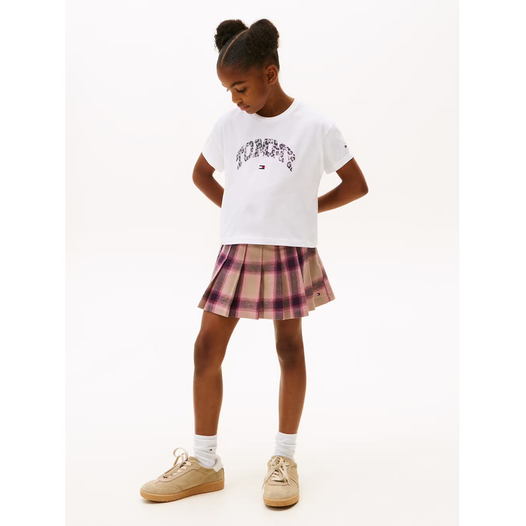 fille varsity sateen graphic tee s/s ybr