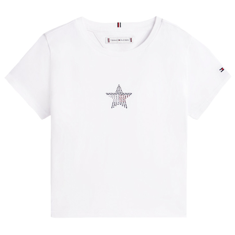 fille star flag tee ss ybr