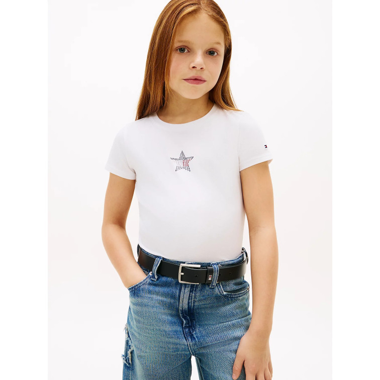 fille star flag tee ss ybr