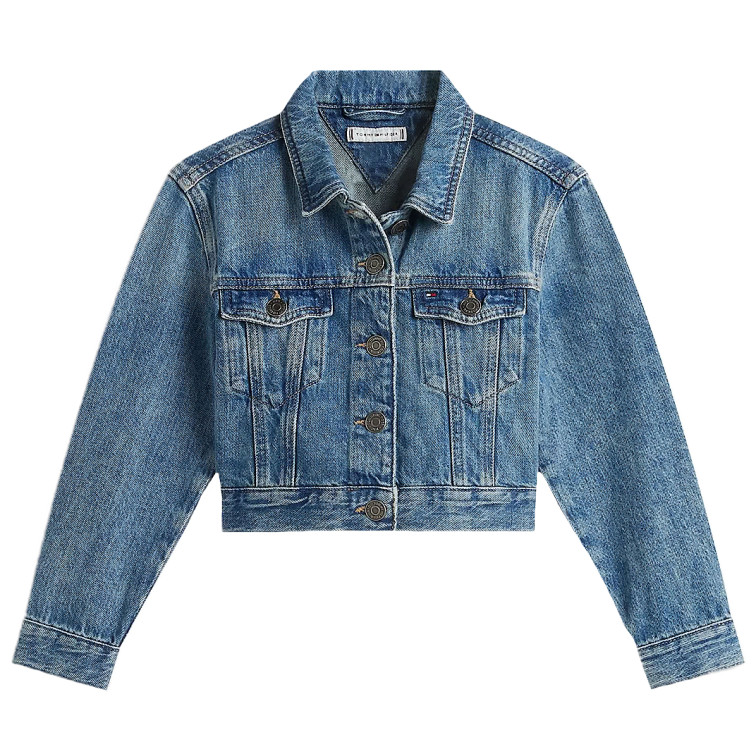 cazadora fille  tommy hilfiger star denim trucker