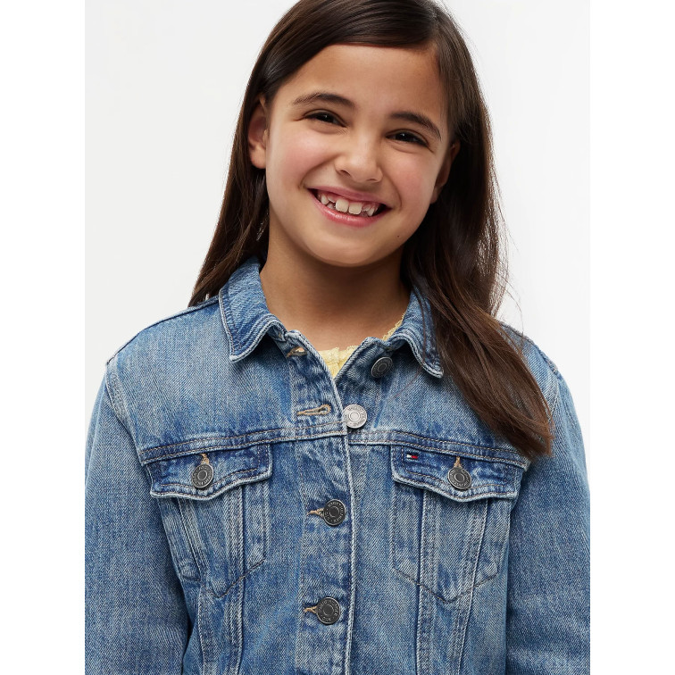 cazadora fille  tommy hilfiger star denim trucker