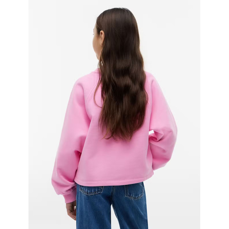SWEAT-SHIRT EN MOLLETON À MANCHES RAGLAN POUR FILLE TOMMY HILFIGER – COUPE AMPLE