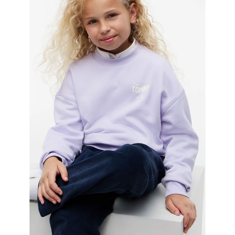 sweat-shirt fille  tommy hilfiger tommy star graphic sweatshirt