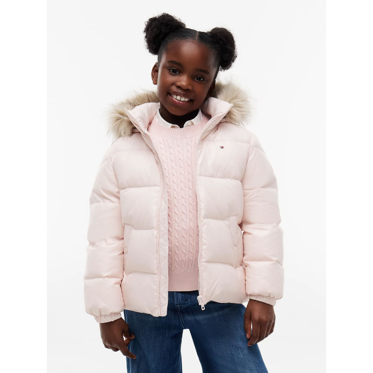 cazadora fille  tommy hilfiger essential down jacket