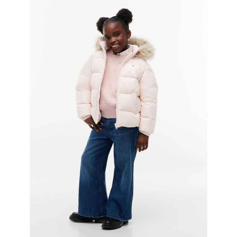 cazadora fille  tommy hilfiger essential down jacket
