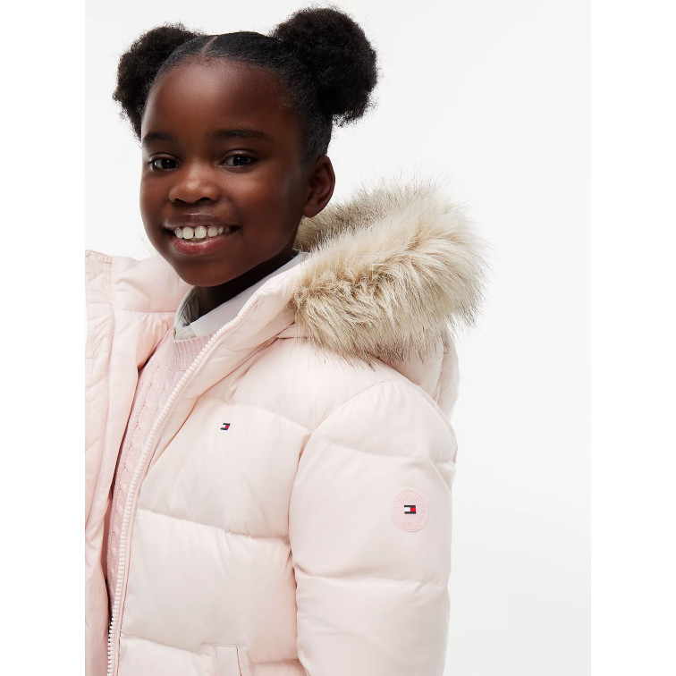 cazadora fille  tommy hilfiger essential down jacket