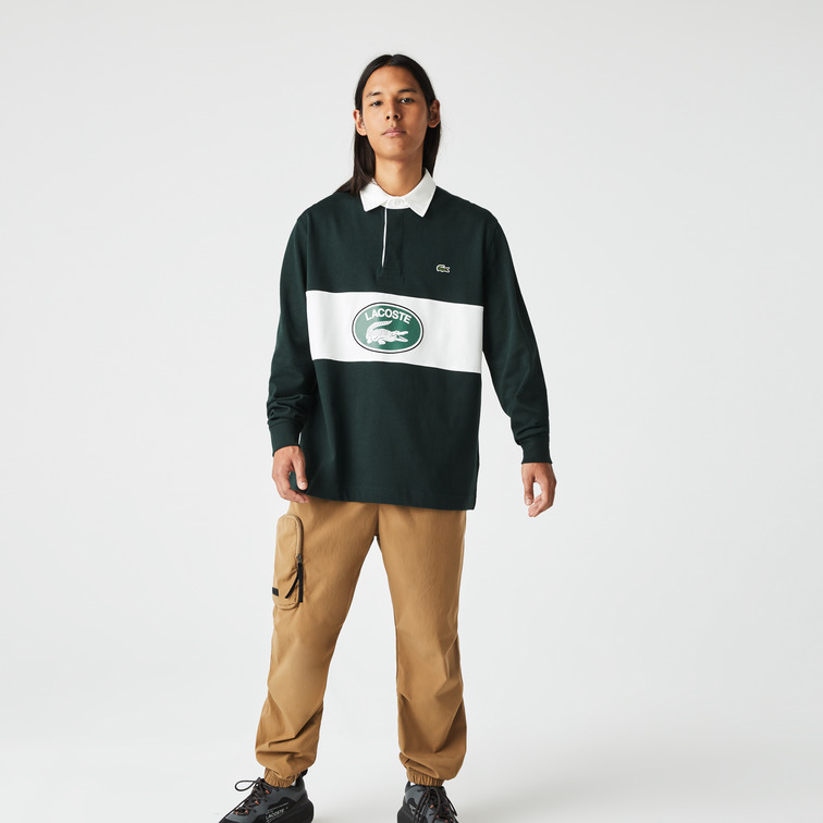 chemise homme  lacoste chemise rugby