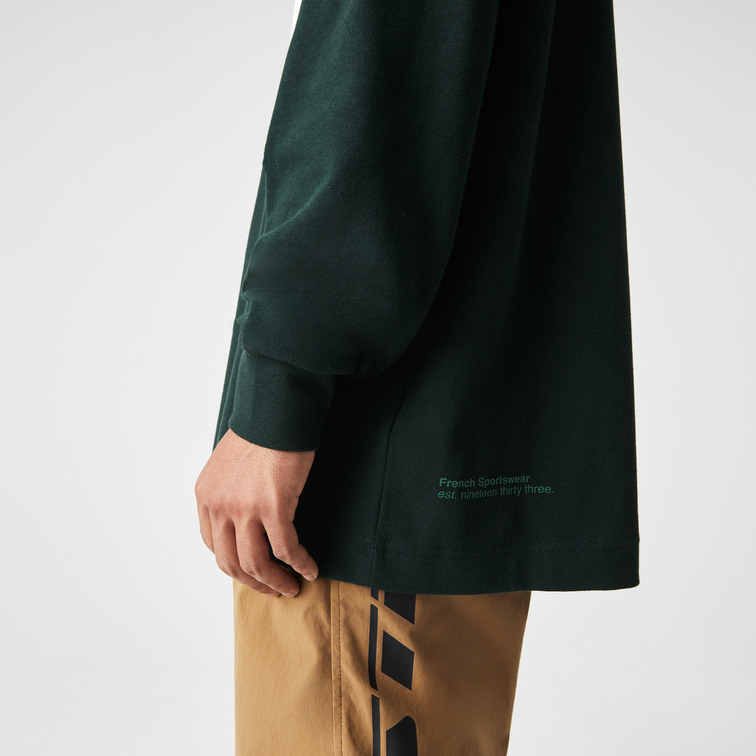 chemise homme  lacoste chemise rugby