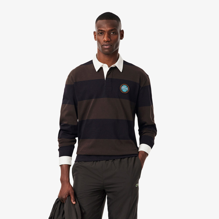 pôle homme  lacoste chemise rugby