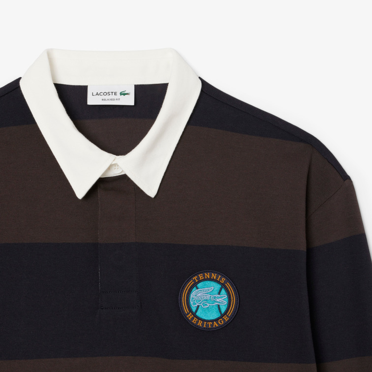 pôle homme  lacoste chemise rugby