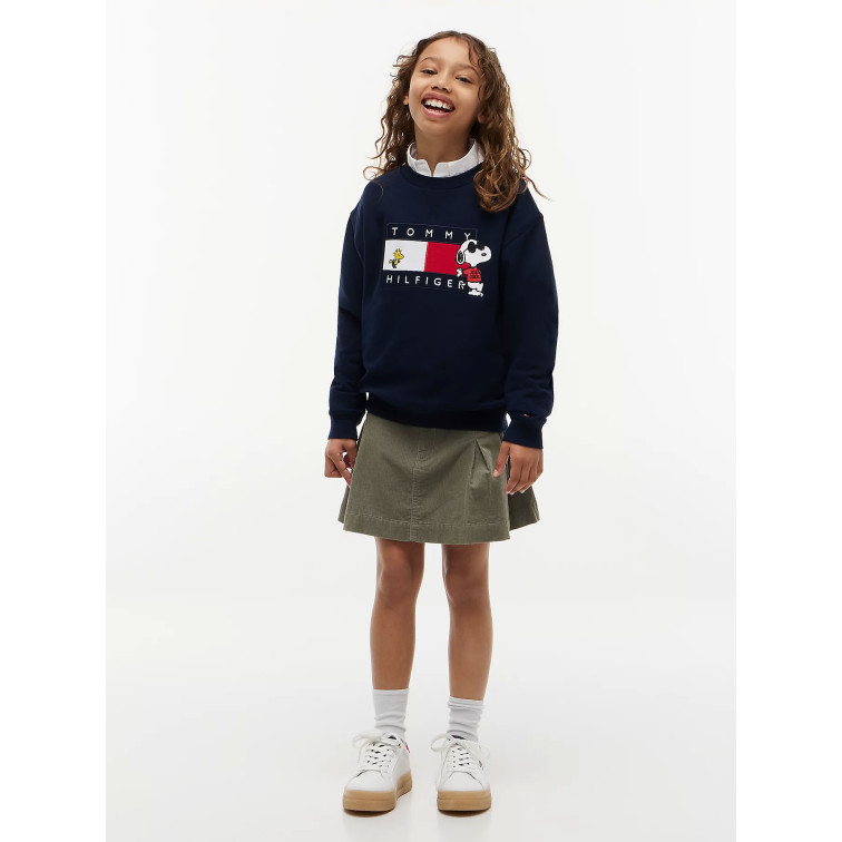 sweat-shirt   tommy hilfiger peanuts crewneck