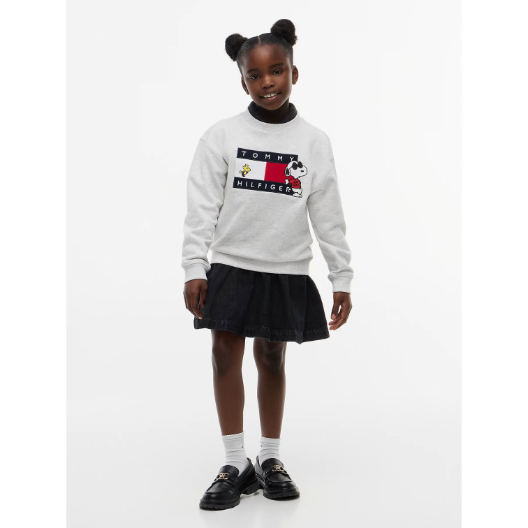 sweat-shirt   tommy hilfiger peanuts crewneck