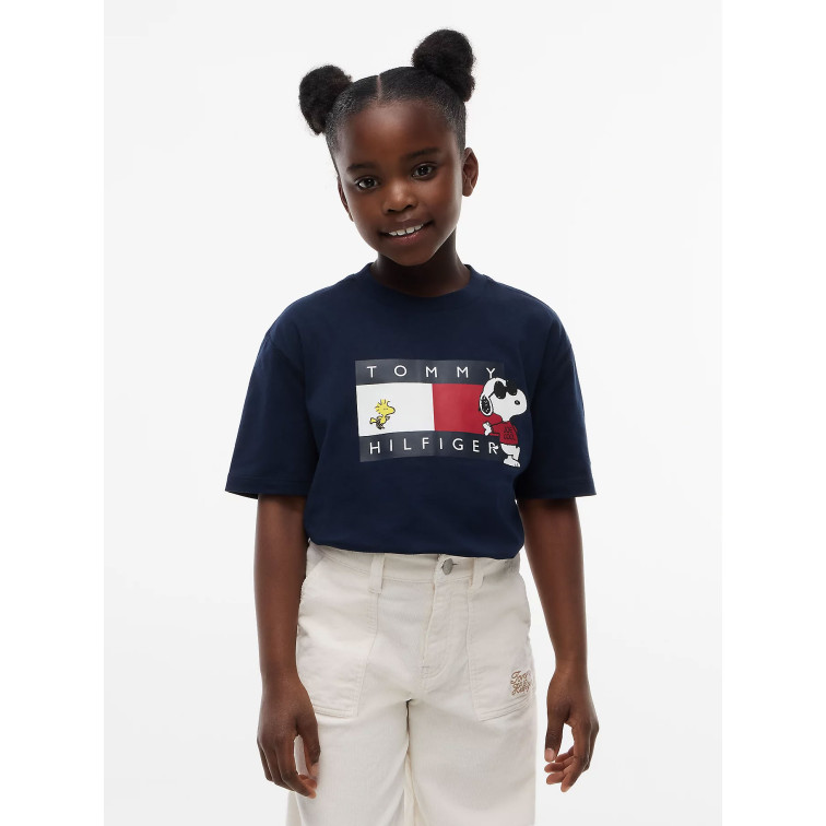 t-shirt   tommy hilfiger peanuts graphic tee ss