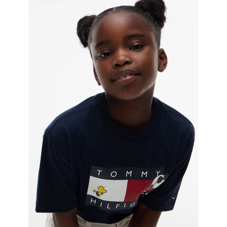 t-shirt   tommy hilfiger peanuts graphic tee ss
