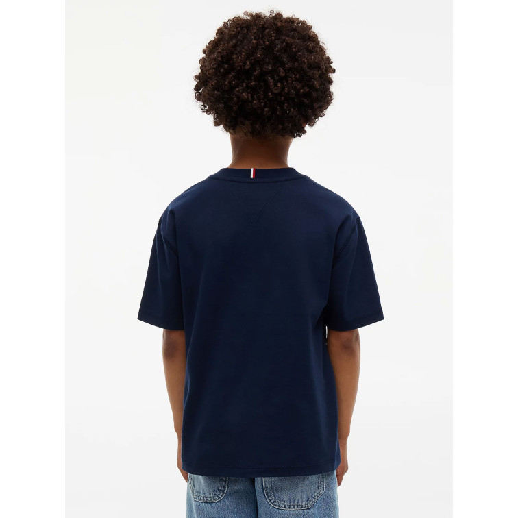 t-shirt   tommy hilfiger peanuts graphic tee ss