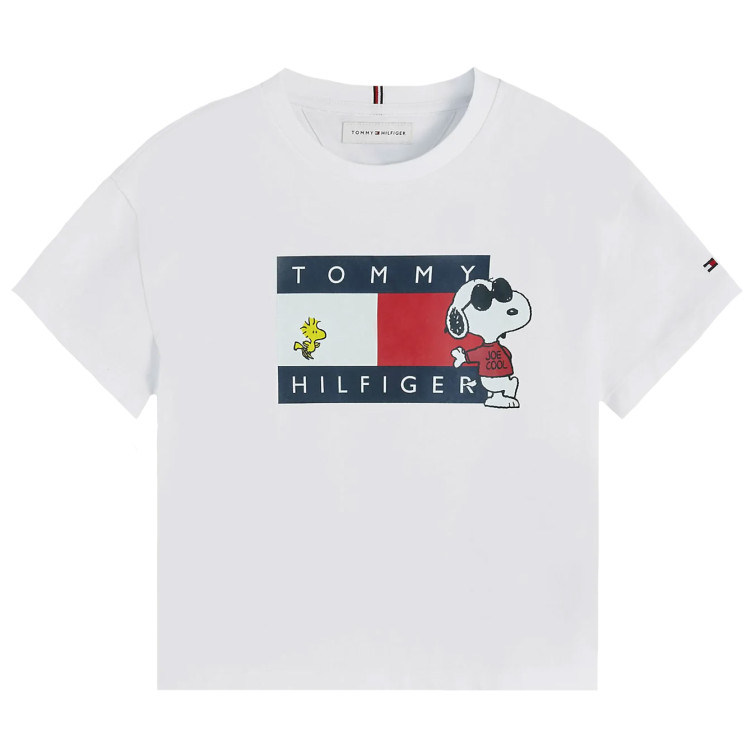 t-shirt   tommy hilfiger peanuts graphic tee ss