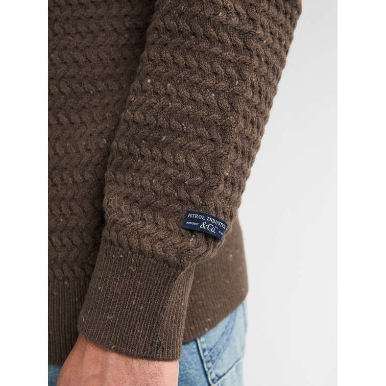 maillot homme  petrol industries men knitwear round neck basic