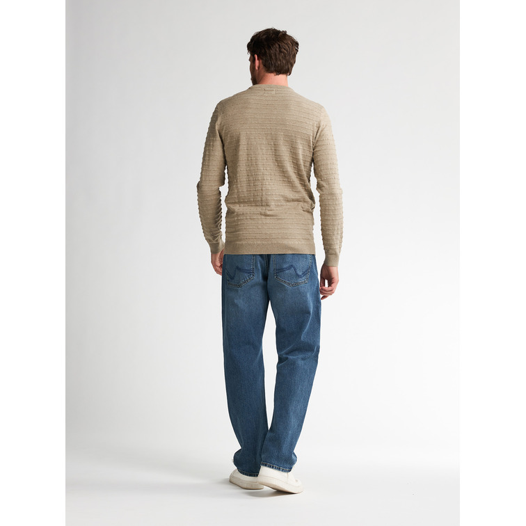 maillot homme  petrol industries men knitwear round neck basic