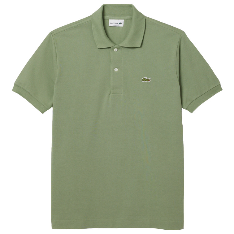 pôle homme  lacoste chemise col bord-cotes manches