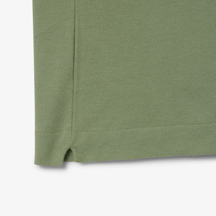 pôle homme  lacoste chemise col bord-cotes manches