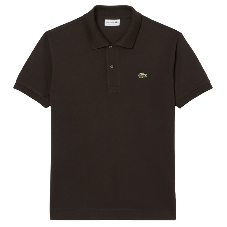 pôle homme  lacoste chemise col bord-cotes manches