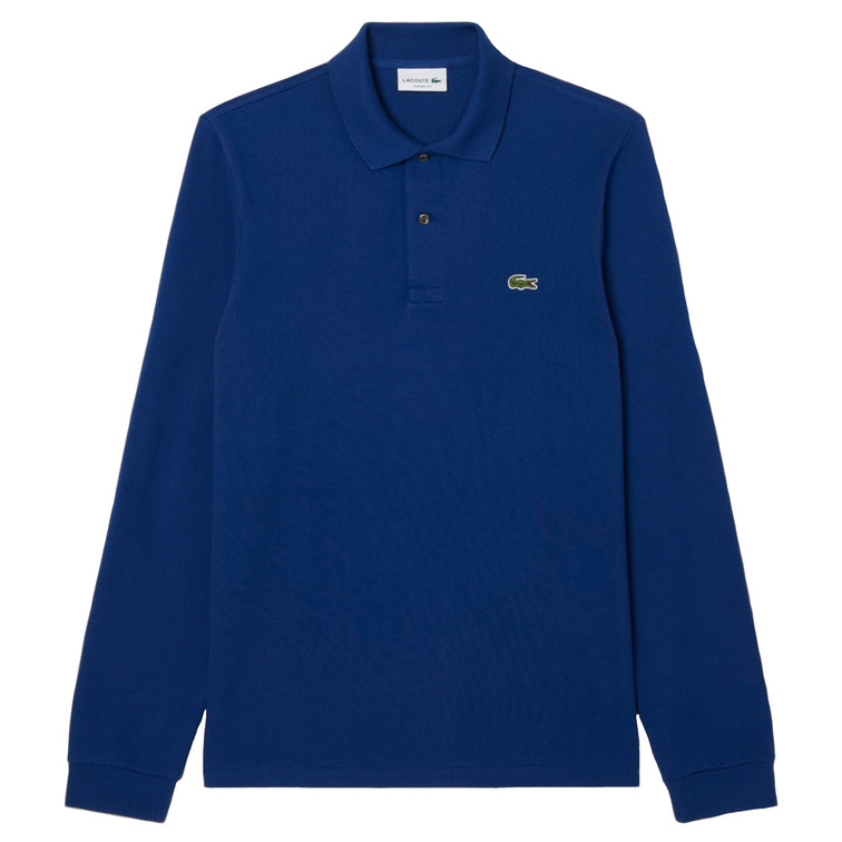pôle homme  lacoste chemise col bord-cotes manches