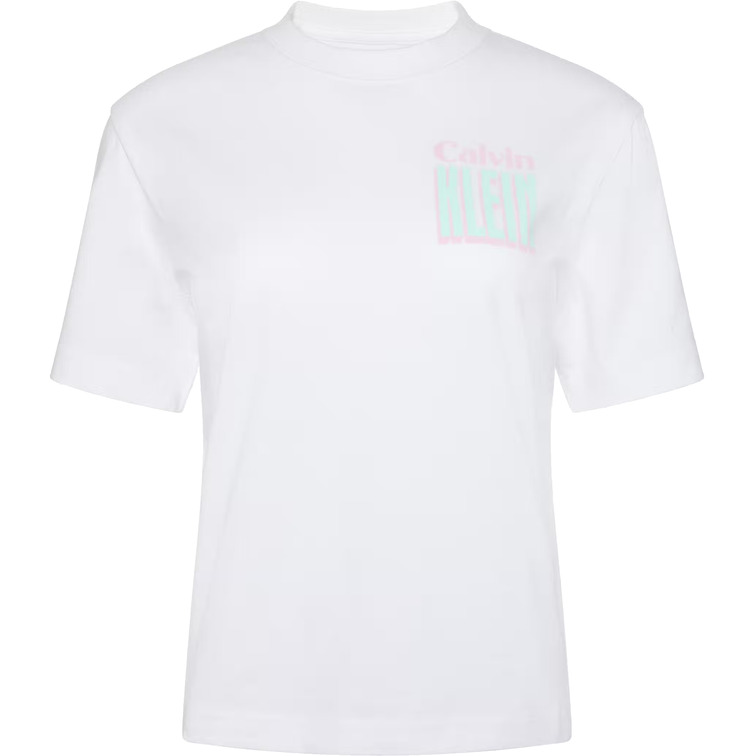 t-shirt femme  calvin klein w ss boxy fit tee