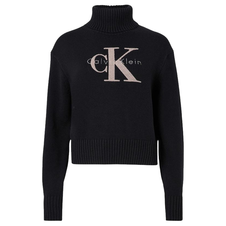 femme w chenille singelogo sweater ub1