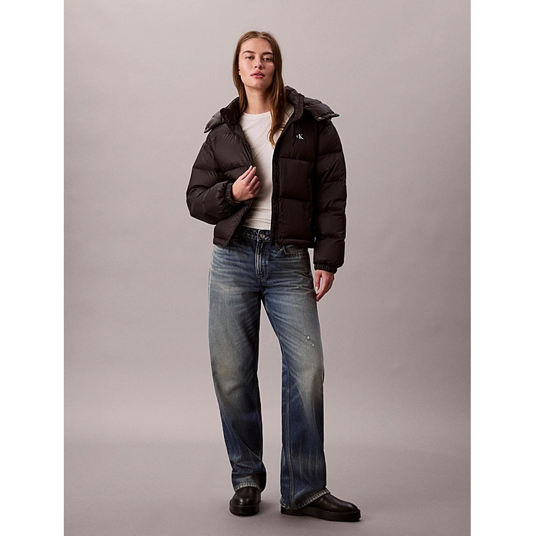 manteau femme  calvin klein w essential midweight puffer j