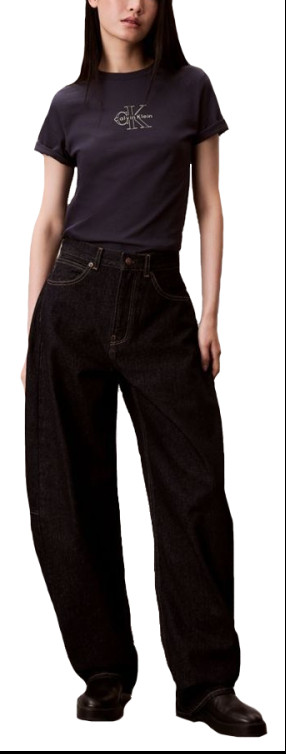 femme w ss classic foil singelogo tee vek