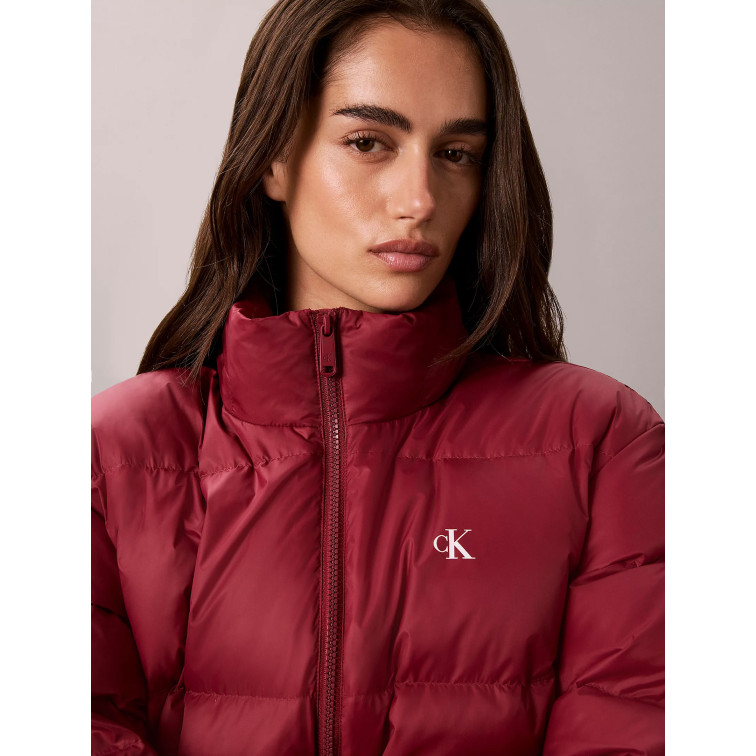 manteau femme  calvin klein essential mw short down puffer