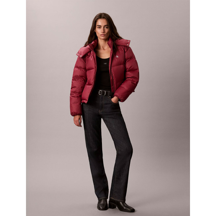manteau femme  calvin klein essential mw short down puffer
