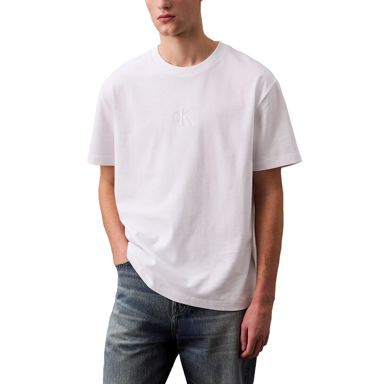 homme ss rel liquid ck singelogo tee yaa
