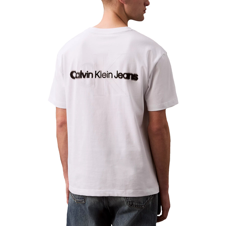 homme ss rel liquid ck singelogo tee yaa