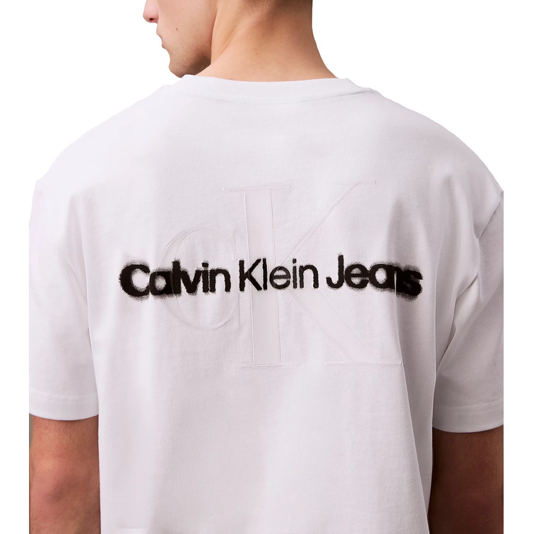 homme ss rel liquid ck singelogo tee yaa