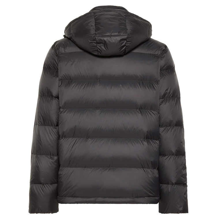 cazadora homme  calvin klein m ls nylon zip off hood down p