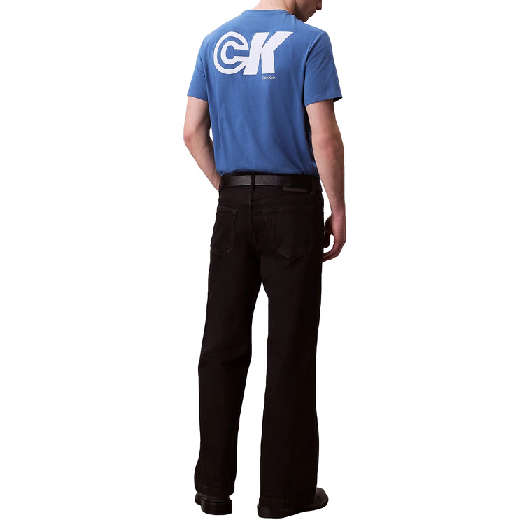 t-shirt homme  calvin klein m ss 20s ck sport logo graphic
