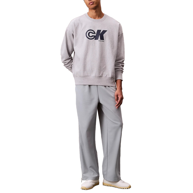 sweat-shirt homme  calvin klein m premium terry ck sport graph